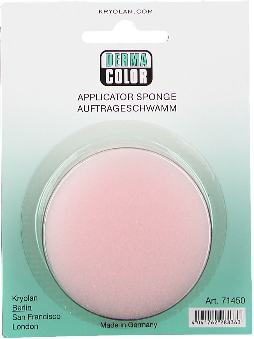 Dermacolor Auftrageschwamm rund 1 St Schwämme