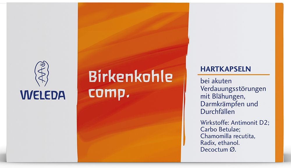 Birkenkohle comp.Hartkapseln 50 St Hartkapseln