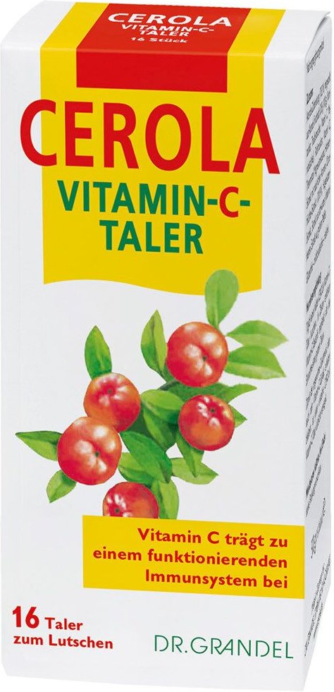 Cerola Vitamin C Taler Grandel 16 St Bonbons