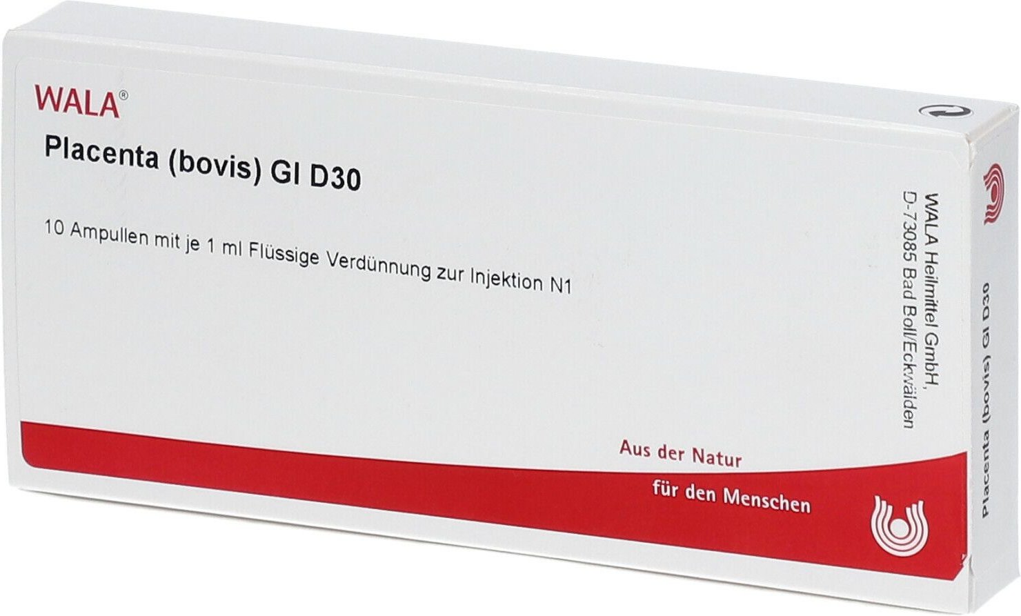 Placenta Bovis GL D 30 Ampullen 10x1 ml