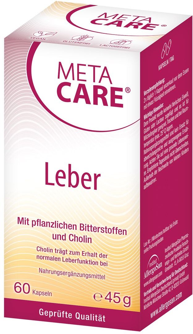 Meta-Care Leber Kapseln 60 St