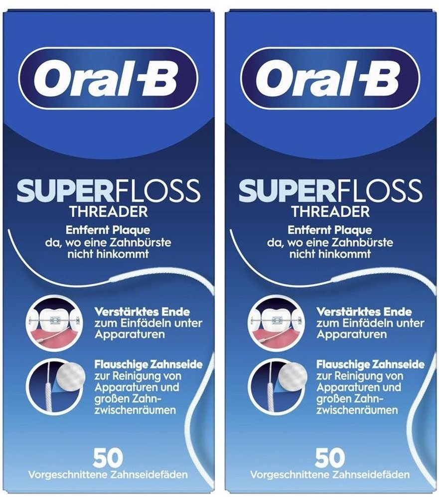 OB Superfloss Threader x2 2x50 St