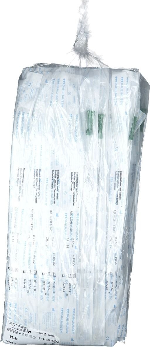 Tiemann Katheter Ch 14 40 cm 100 St