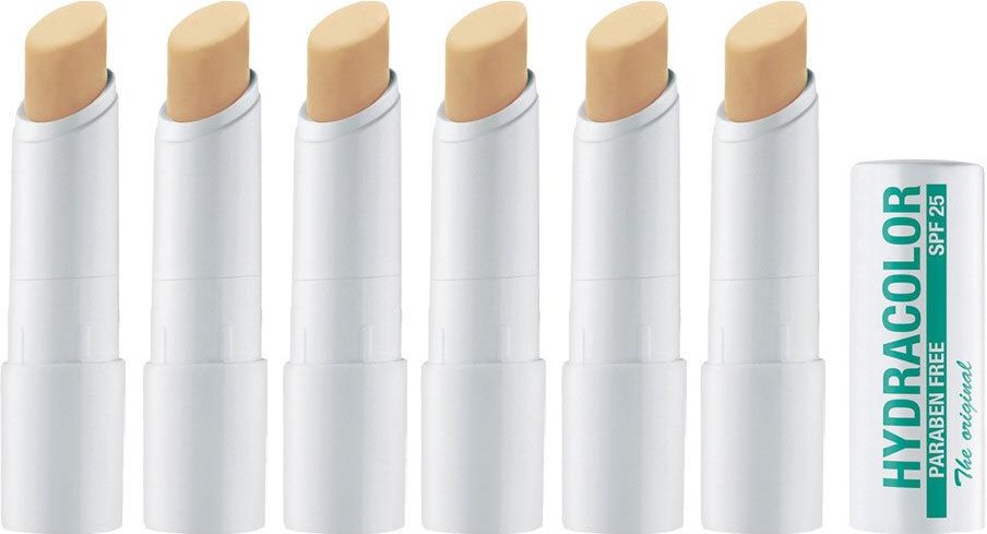 6x Hydracolor Lippenpflege 21 farblos 6x1 St Stifte