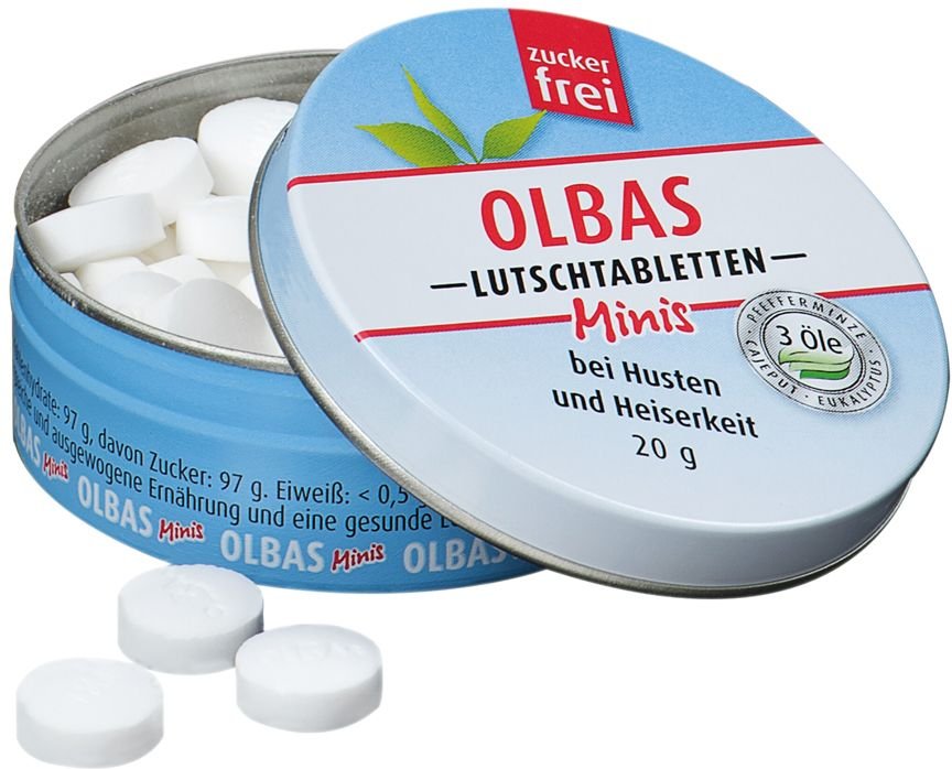 Olbas Minis Lutschtabletten zuckerfrei 20 g