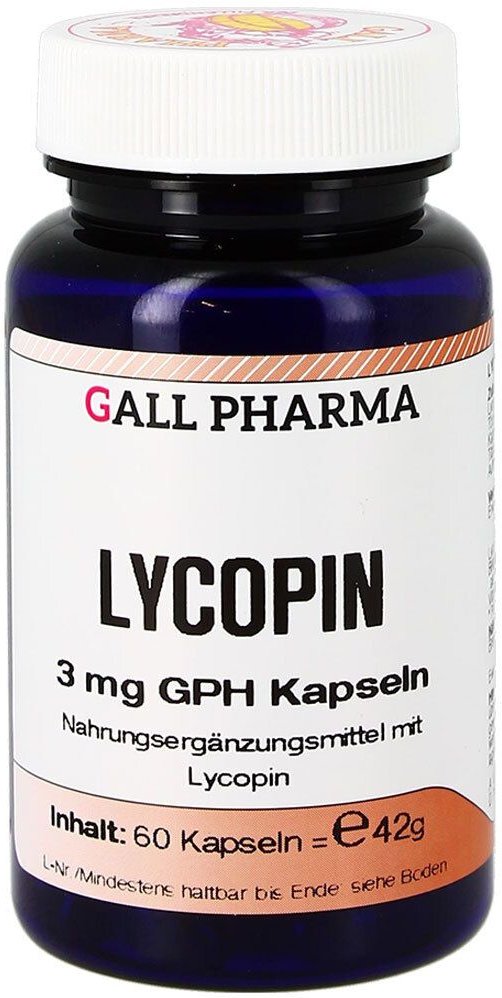Lycopin 3 mg GPH Kapseln 60 St