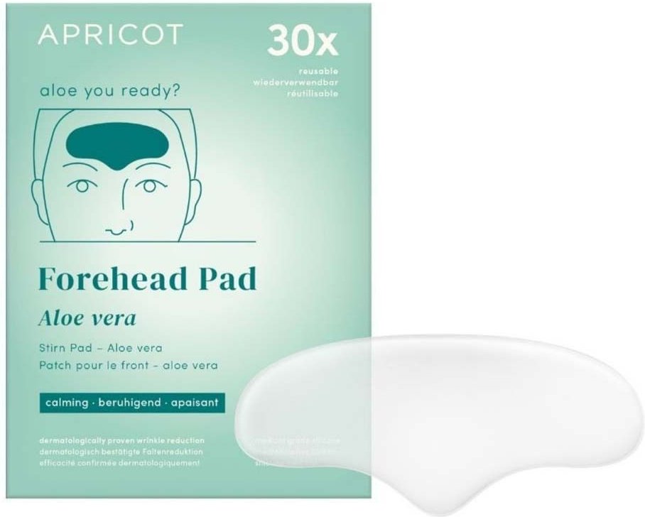 Apricot Forehead Pad Aloe Vera aloe you ready 1 St Pads