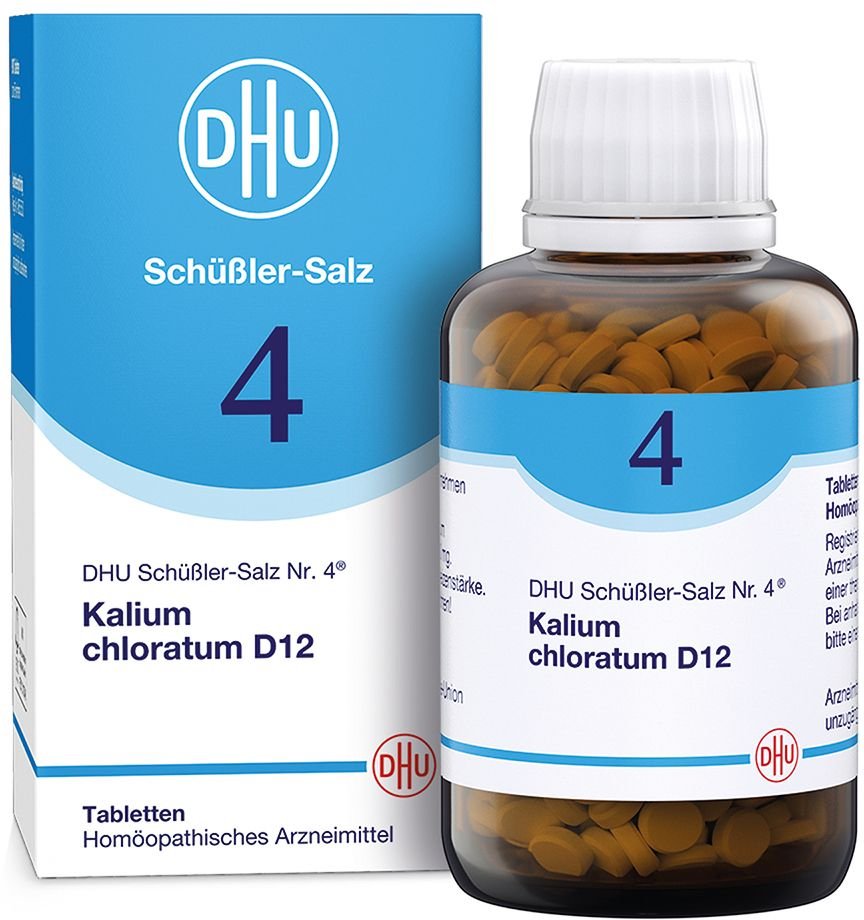 DHU Schüßler-Salz Nr. 4 Kalium chloratum D12 Tabletten