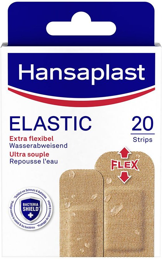 Hansaplast Elastic Pflasterstrips 20 St Pflaster