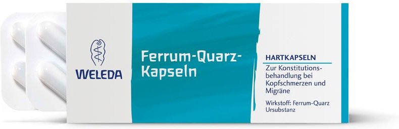 Ferrum Quarz Hartkapseln 20 St