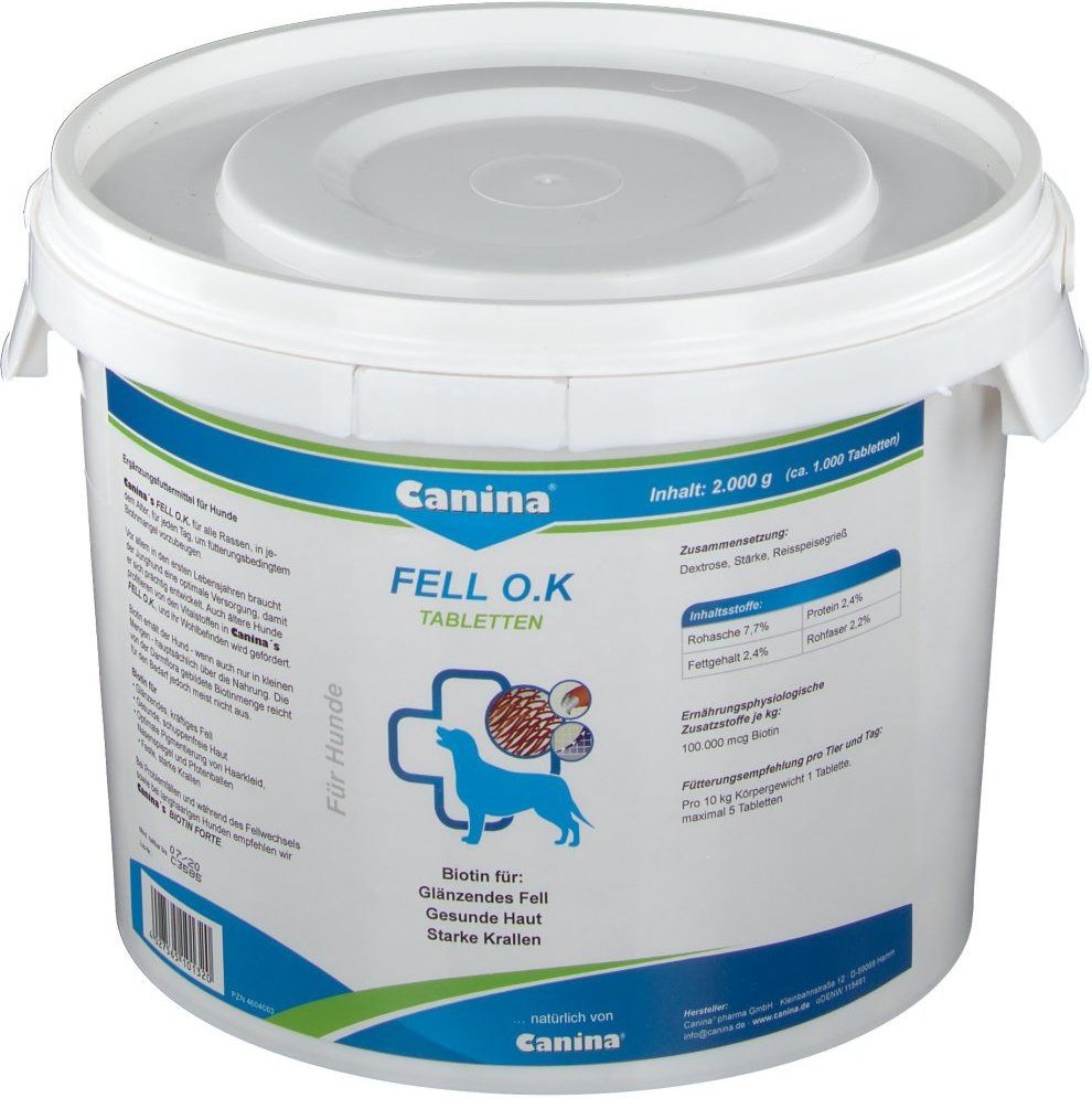 Fell O K Tabletten vet. 2 kg