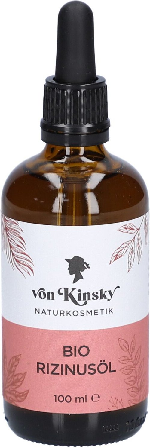VON Kinsky Bio Rizinusöl reines Gesichts- u.Haaröl 100 ml Öl