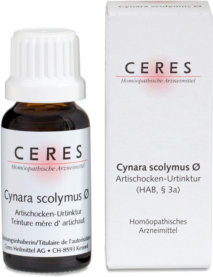Ceres Cynara scolymus Urtinktur 20 ml Tropfen