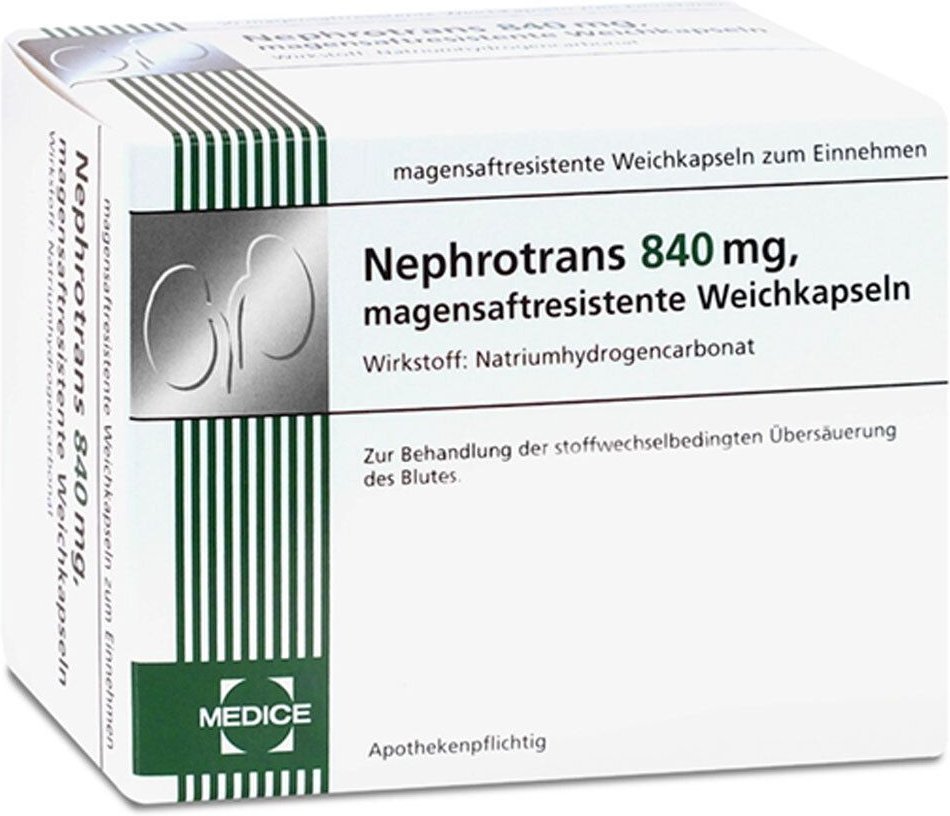 Nephrotrans 840 mg magensaftresistente Kapseln