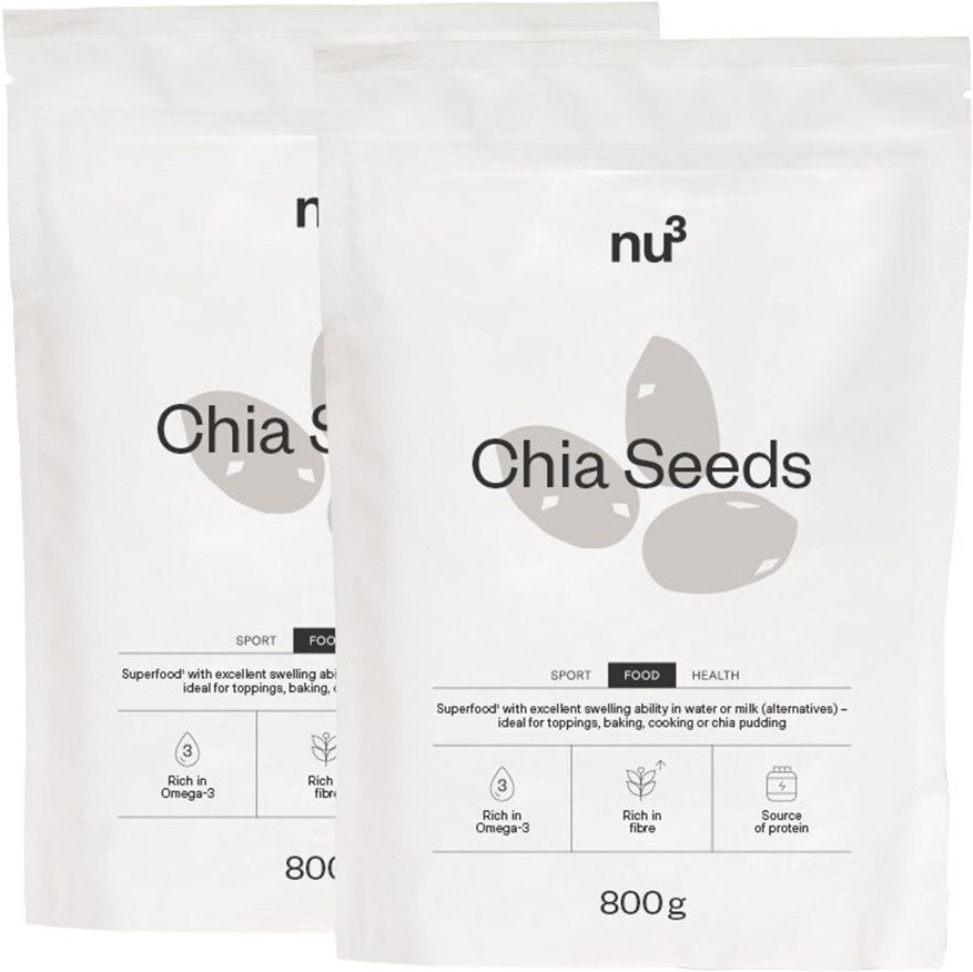 nu3 Chia-Samen 2x800 g Samen