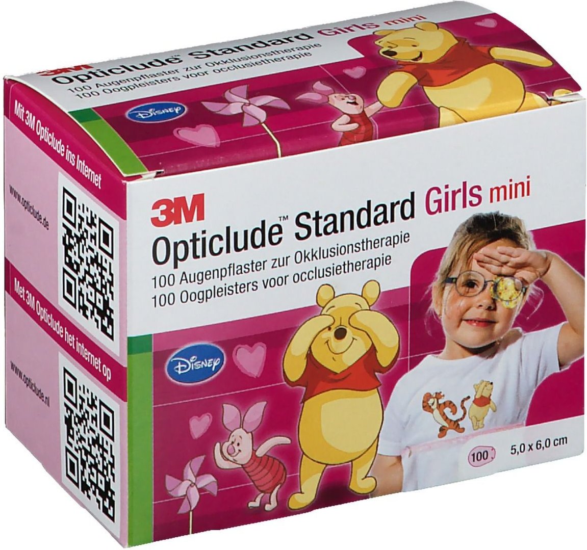 Opticlude Disney girls mini 2537Mdpg-100 100 St Pflaster