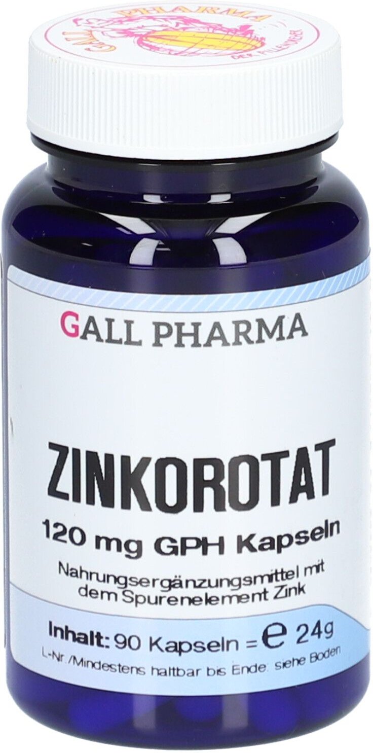 Zinkorotat 120 mg GPH Kapseln 90 St