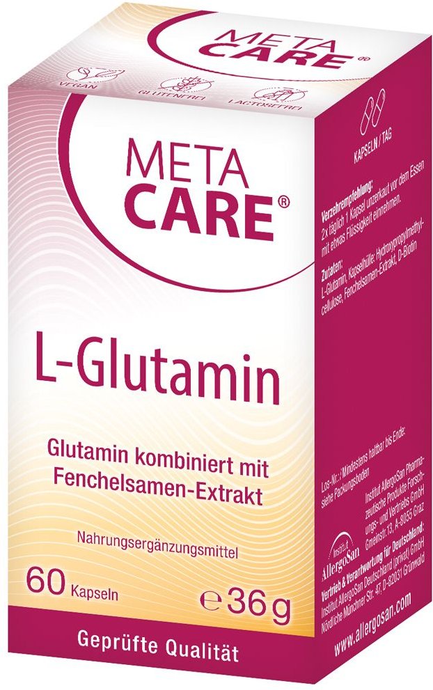 Meta-Care L-Glutamin Kapseln 60 St