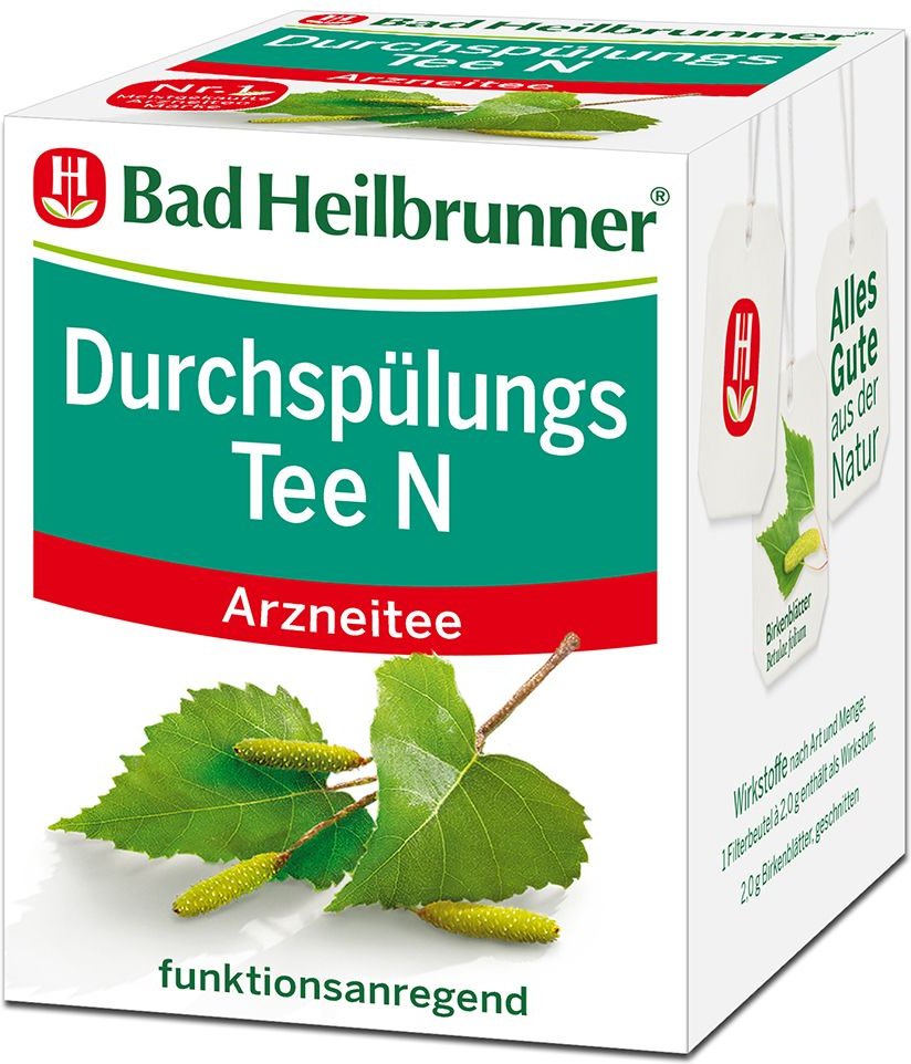 Thumbnail - BAD Heilbrunner Durchspülungs Tee N Filterbeutel 8x2 g