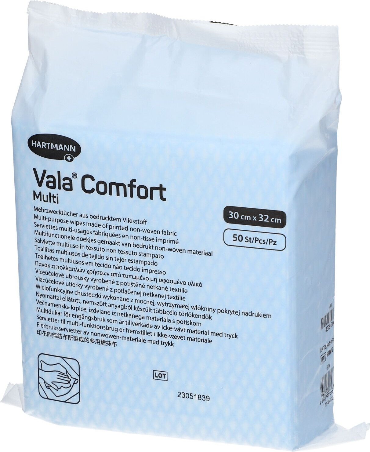 Valacomfort multi Mehrzwecktücher 30x32 cm 50 St Tücher