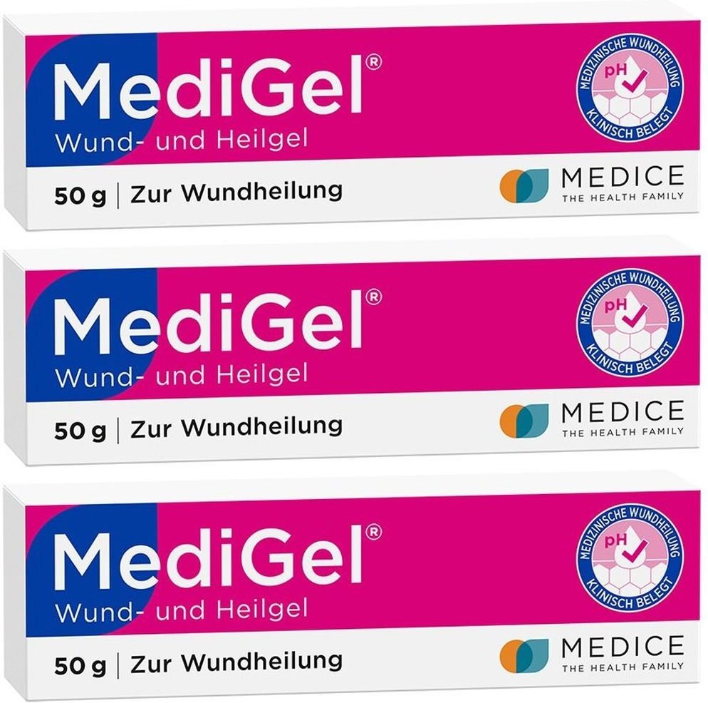 Medigel Wund- UND Heilgel x3 3x50 g Gel