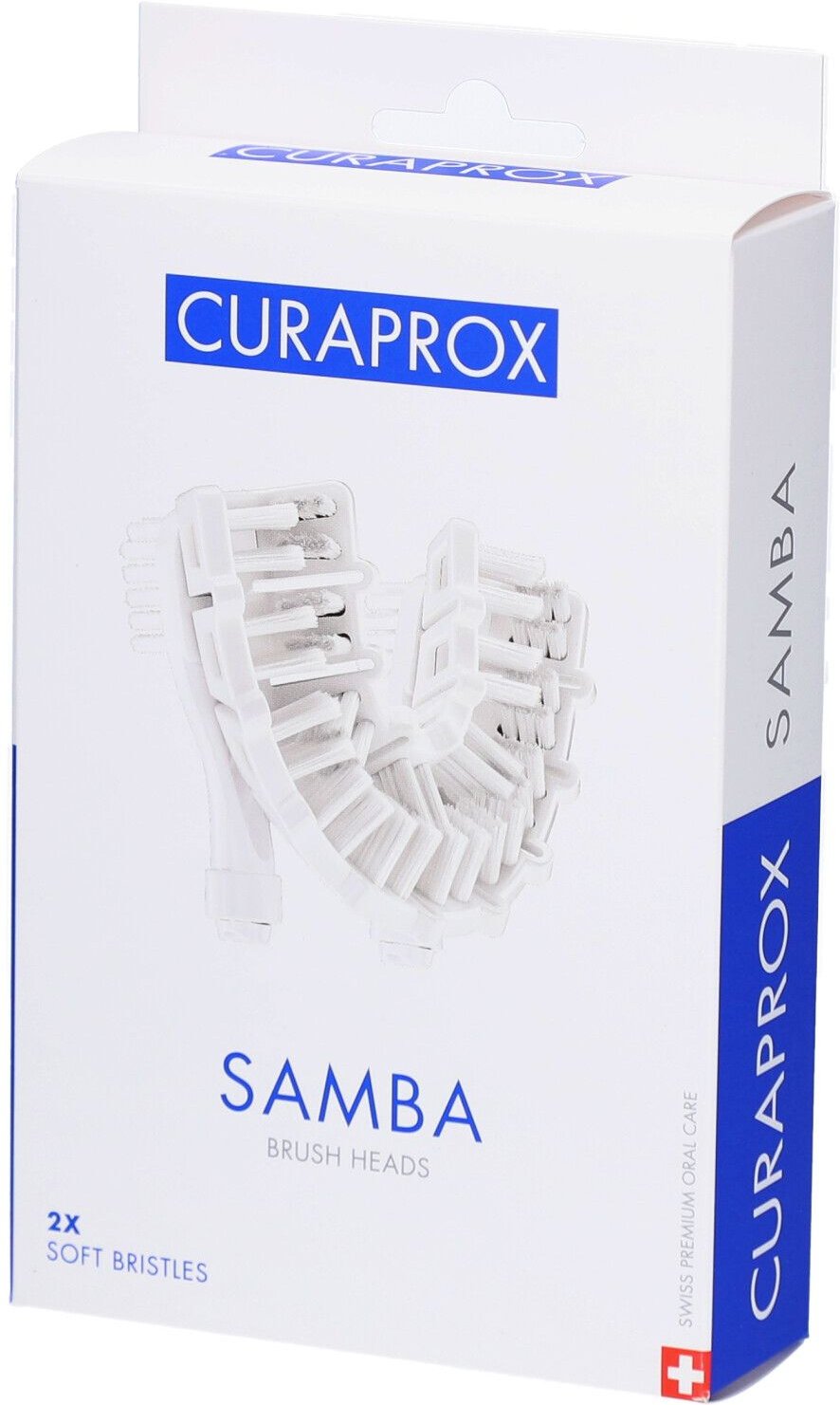 Samba Robotic Toothbrush Ersatzbürstenköpfe 2 St Zahnbürste