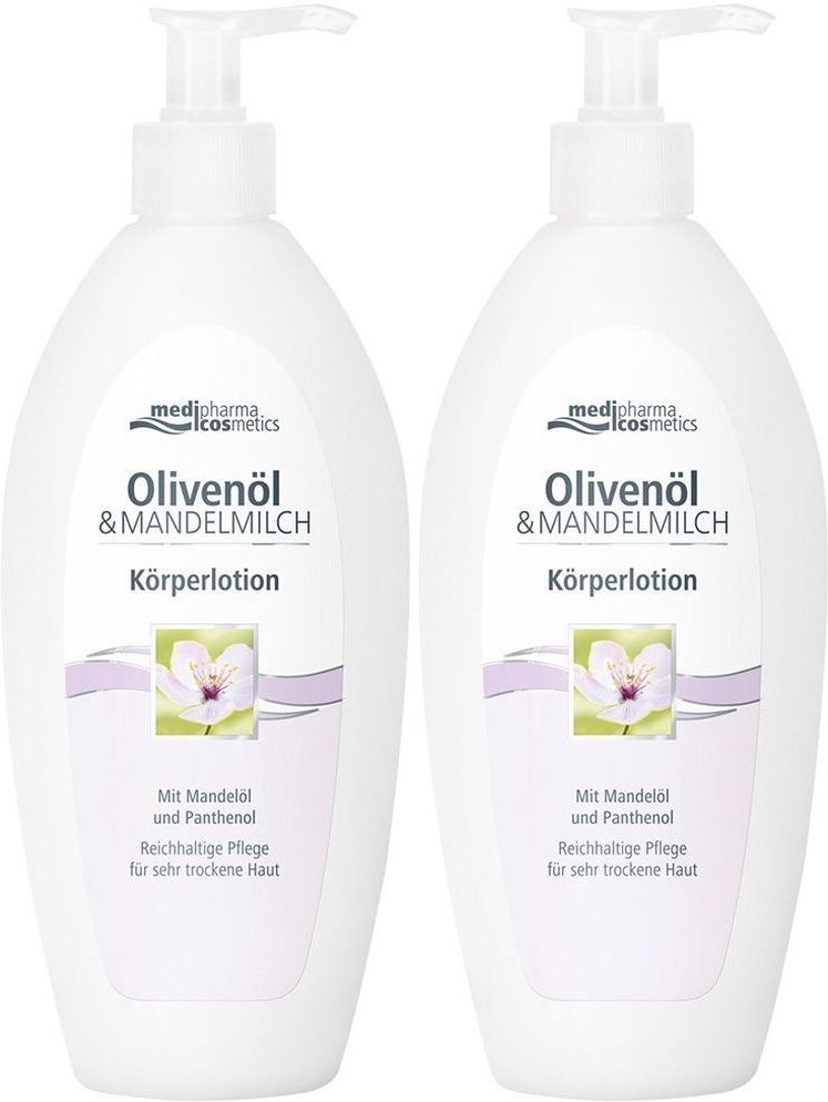 Olivenöl & Mandelmilch Körperlotion 2x 2x500 ml