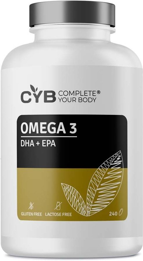 CYB Omega-3 240 mg Dha+360 EPA Kapseln St