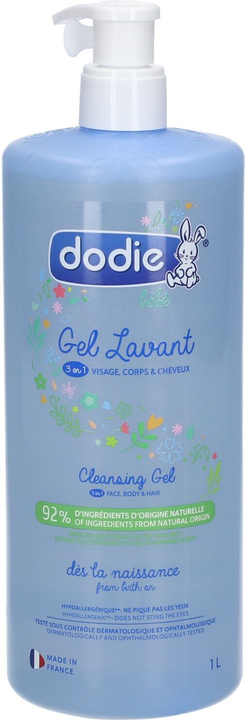 Dodie 3-in-1 Reinigingsgel 1l 1 l Reinigungsmittel