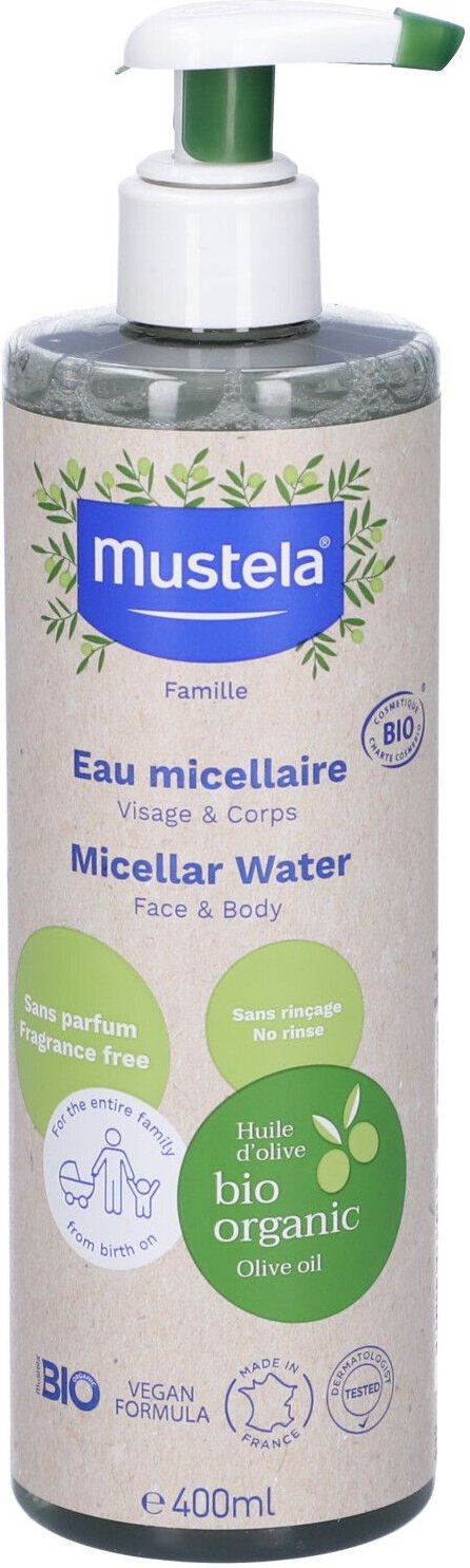 Mustela Acqua Micellare BIO 400 ml Gel