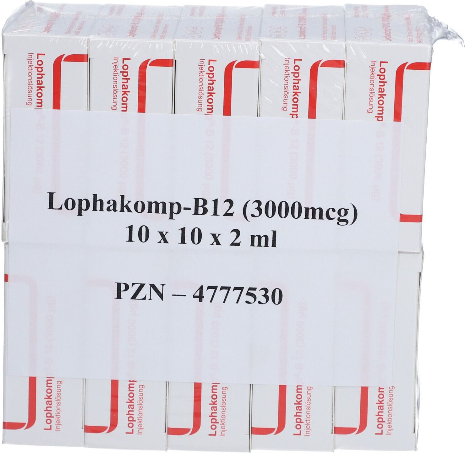 Thumbnail - Lophakomp B 12 3000 µg Injektionslösung