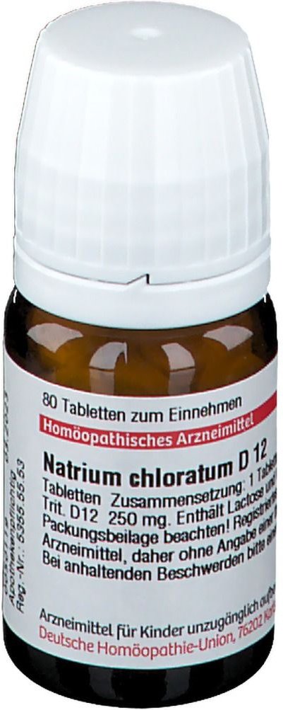 Natrium Chloratum D 12 Tabletten 80 St