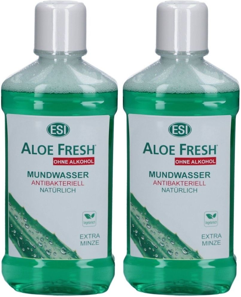 Aloe Vera Mundwasser x2 2x500 ml