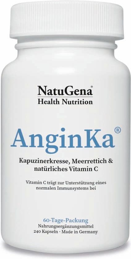 Anginka Kapuzinerkresse+hochdosier.Vitamin C Kaps. 240 St Kapseln