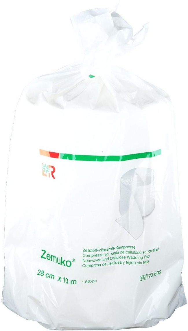 Zemuko Vliesstoff-Kompr.gerollt 28 cmx10 m 1 St Kompressen