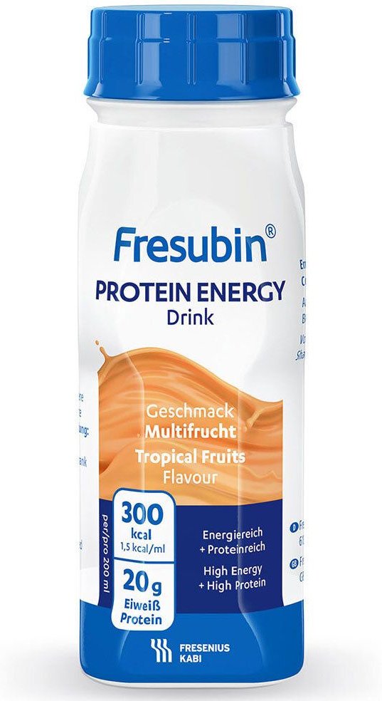 Thumbnail - Fresubin Protein Energy Drink Multifrucht Trinkfl. 4x200 ml Lösung