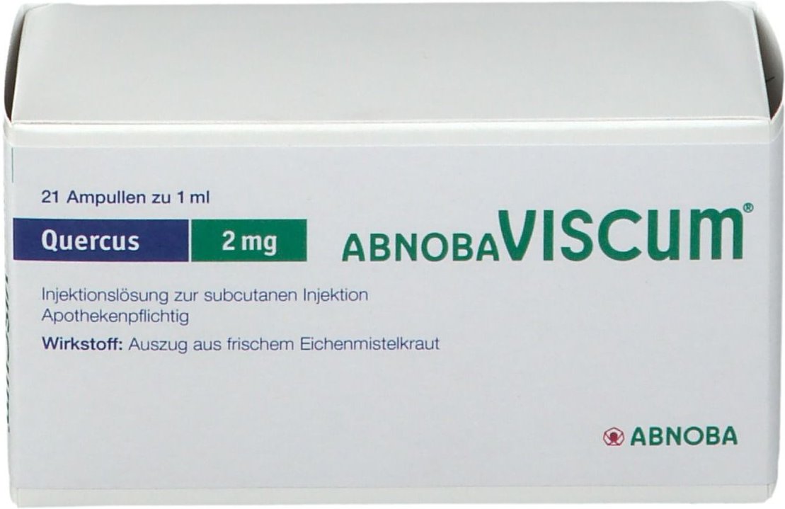 Abnobaviscum Quercus 2 mg Ampullen 21 St