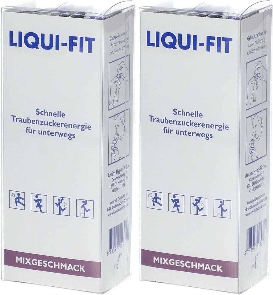 Liqui FIT flüssige Zuckerlösung Geschmacksmix Btl. 2x 2x12 St Beutel