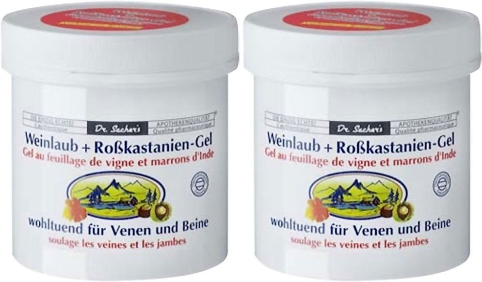 WEINLAUB+Rosskastanien-Gel 2x 2x250 ml Gel