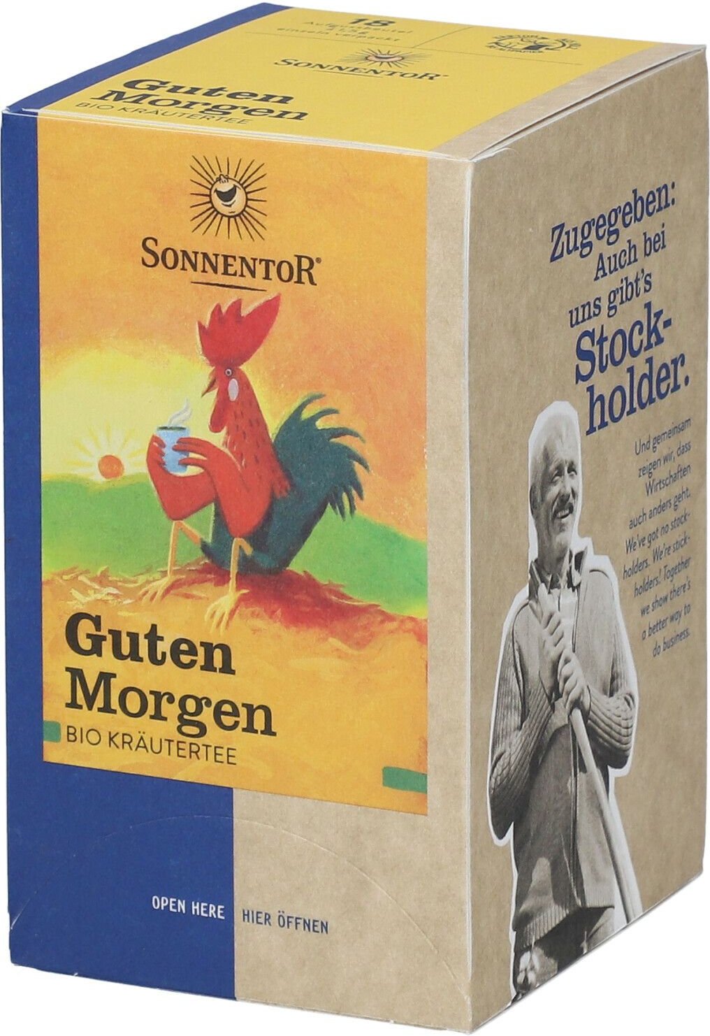 Sonnentor KR TEE Guten Morg Bio 18 St Filterbeutel
