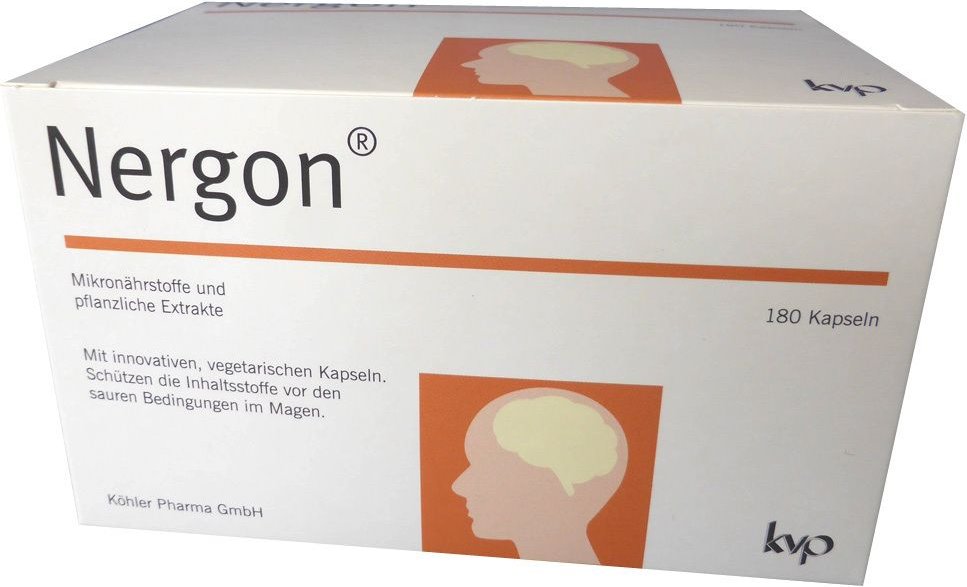 Nergon Kapseln 180 St