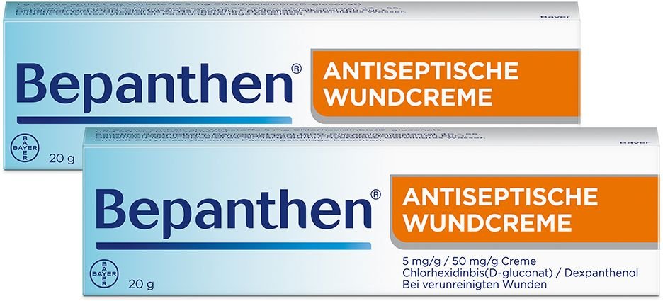 Bepanthen Antiseptische Wundcreme 2x20 g Creme