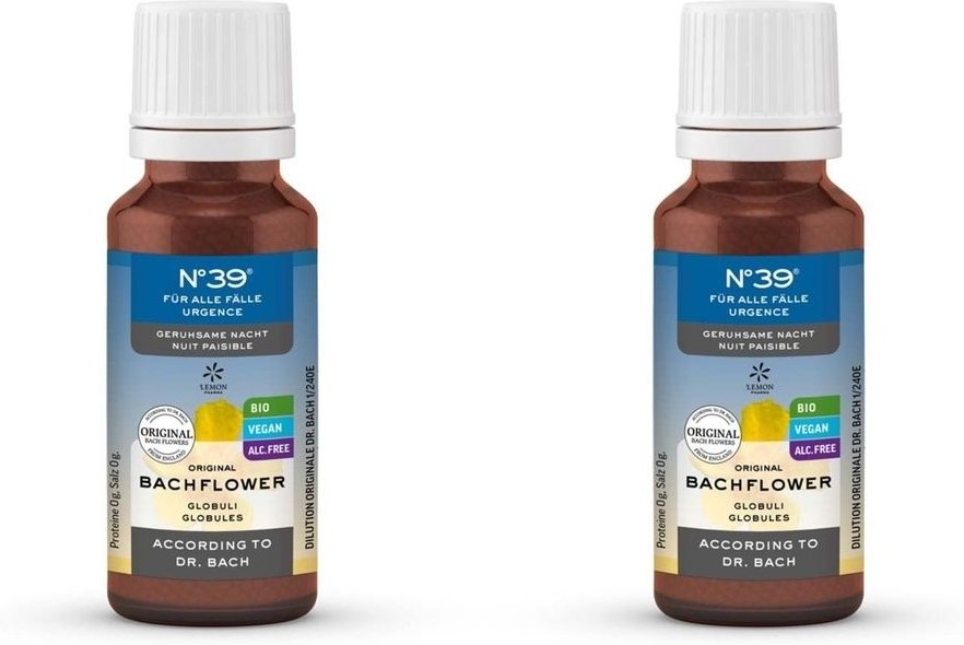 Bachblueten Notf39Globu NA Bio x2 2x20 g Granulat