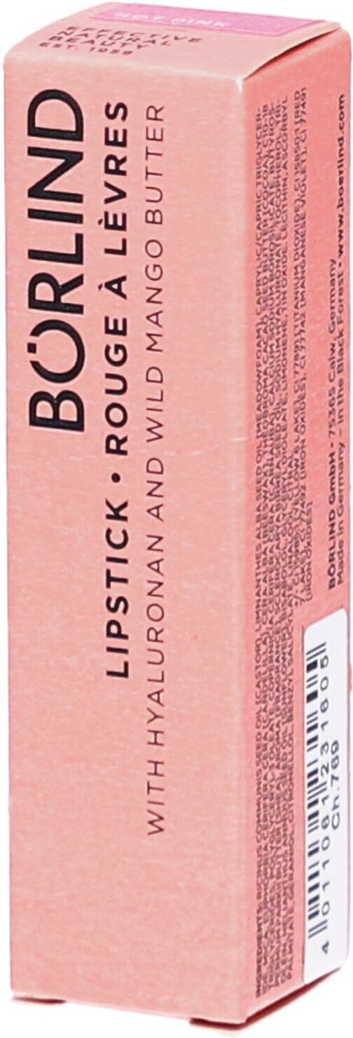 Börlind Lipstick hot pink 4 g Stifte