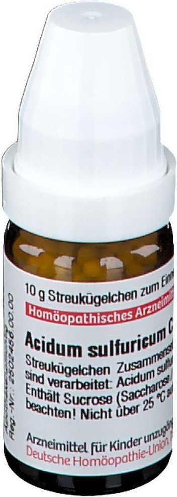Acidum Sulfuricum C 12 Globuli 10 g
