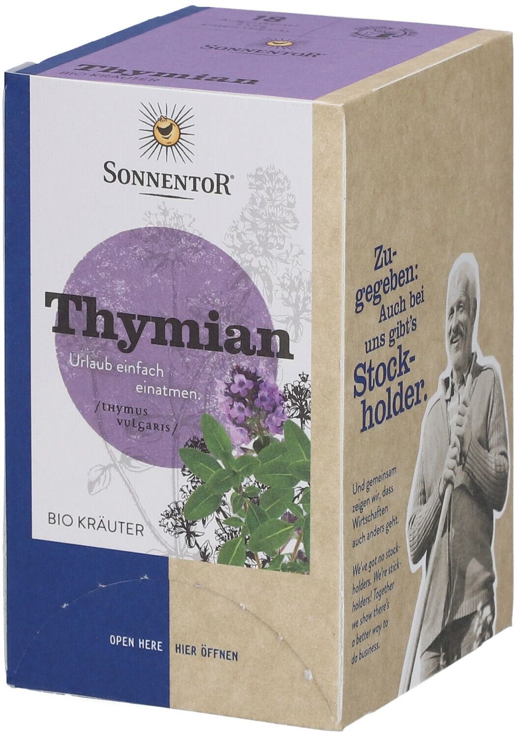 Sonnentor TEE Thymian 18 St Tee