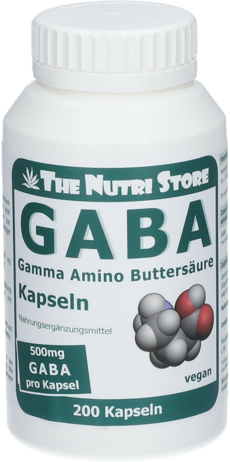 Gaba 500 mg vegetarische Kapseln
