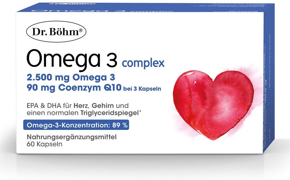 Thumbnail - Dr. Böhm Omega-3 complex Kapseln