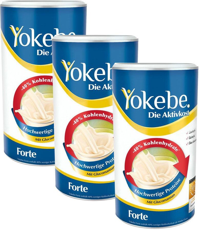 Yokebe Forte NF2 Pulver 3er-Pack 3x500 g