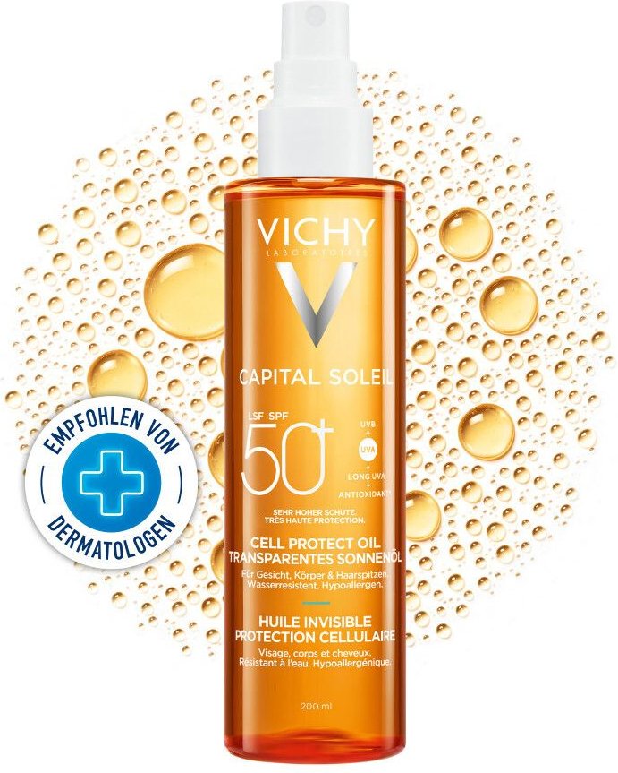 Vichy Capital Soleil Cell Protect Oil LSF 50 200 ml Öl